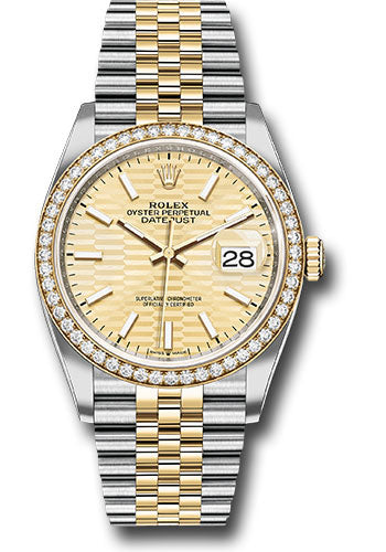 Rolex Datejust 36mm Watch 126283rbr gflmij