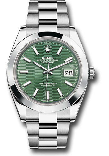 Rolex Steel Datejust 41 Watch 126300 mgflmio