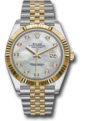 Rolex Steel and Yellow Gold Rolesor Datejust 41 Watch 126333 mdj