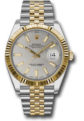 Rolex Steel and Yellow Gold Rolesor Datejust 41 Watch 126333 sij