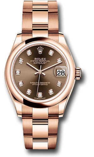 Rolex Everose Gold Datejust 31mm Watch 278245 chodo