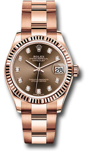 Rolex Everose Gold Datejust 31mm Watch 278275 chodo