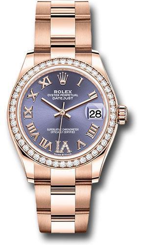 Rolex Everose Gold Datejust 31mm Watch 278285RBR aubdr6o