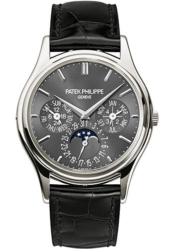 Patek Philippe Grand Complications Perpetual Calendar Moon Phase Watch Model 5140P_017