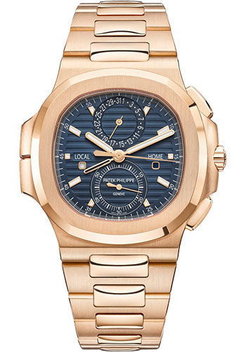 Patek Philippe Nautilus Self-Winding Travel Time Chronograph Model 5990-1R-001