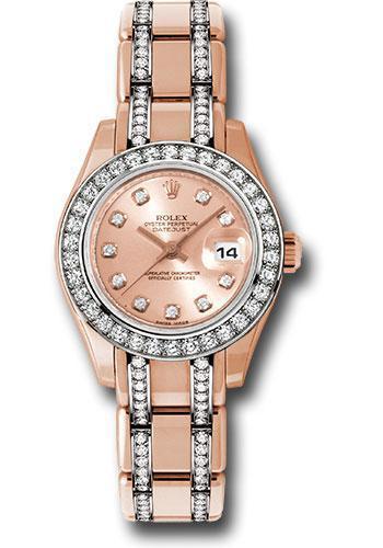 Rolex Datejust Pearlmaster Watch 80285.74945 pchd