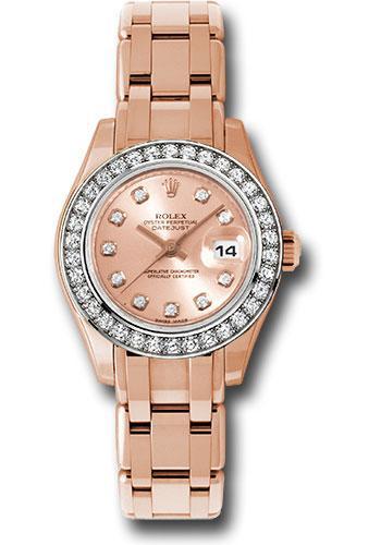 Rolex Datejust Pearlmaster Watch 80285 pchd