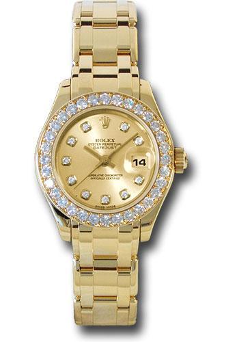 Rolex Datejust Pearlmaster Watch 80298 chd