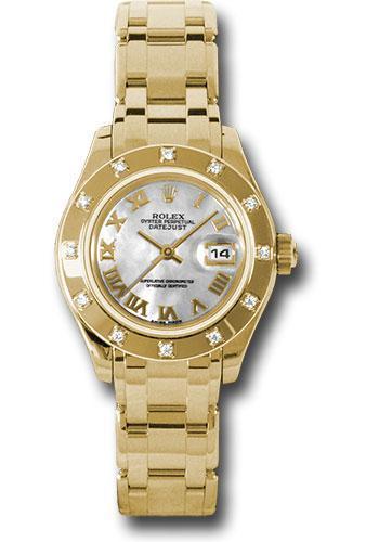 Rolex Datejust Pearlmaster Watch 80318 mr