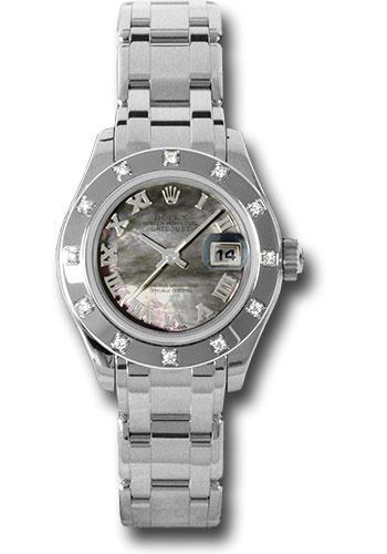 Rolex Datejust Pearlmaster Watch 80319 dkmr