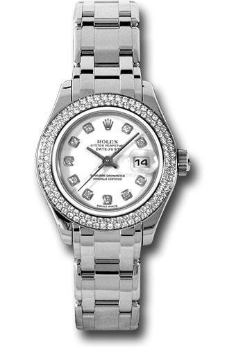 Rolex Datejust Pearlmaster Watch 80339 wd