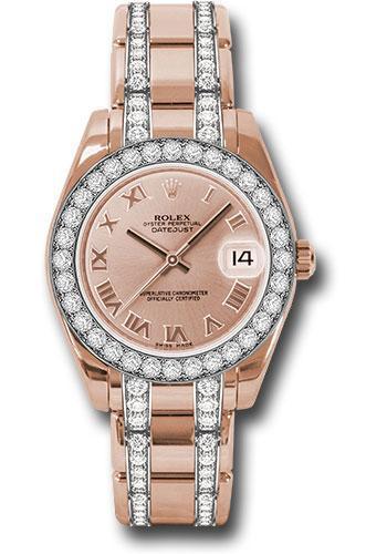 Rolex Datejust Pearlmaster 34mm Watch 81285 prdp