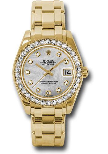 Rolex Datejust Pearlmaster 34mm Watch 81298 md