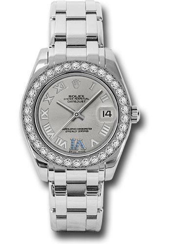 Rolex Datejust Pearlmaster 34mm Watch 81299 ssr